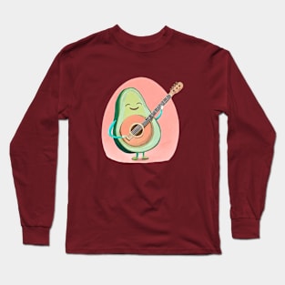 musician avocado Long Sleeve T-Shirt